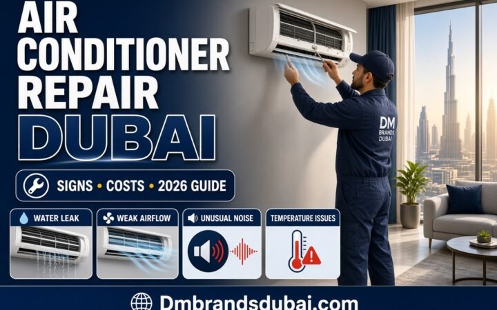 Air Conditioner Repair in Dubai: Signs, Costs and What to Expect (2026) - DMBrandsDubai