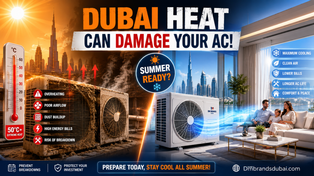 Prepare AC for Dubai Summer: Full Checklist & Guide (2026) – DMBrandsDubai