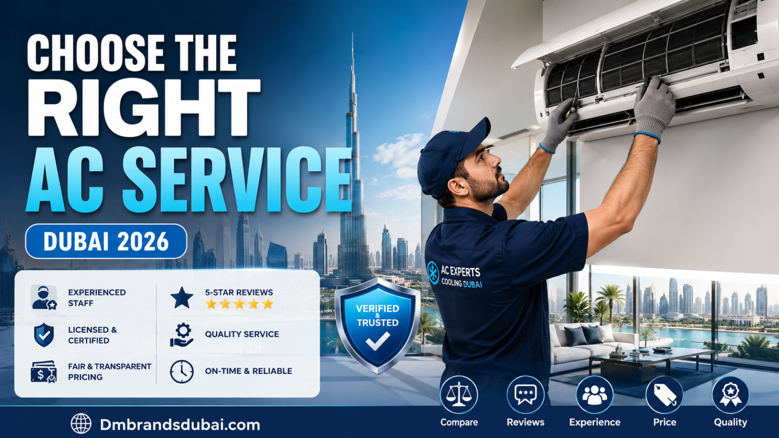 How to Choose the Right AC Servicing Companies in Dubai 2026 – DMBrandsDubai