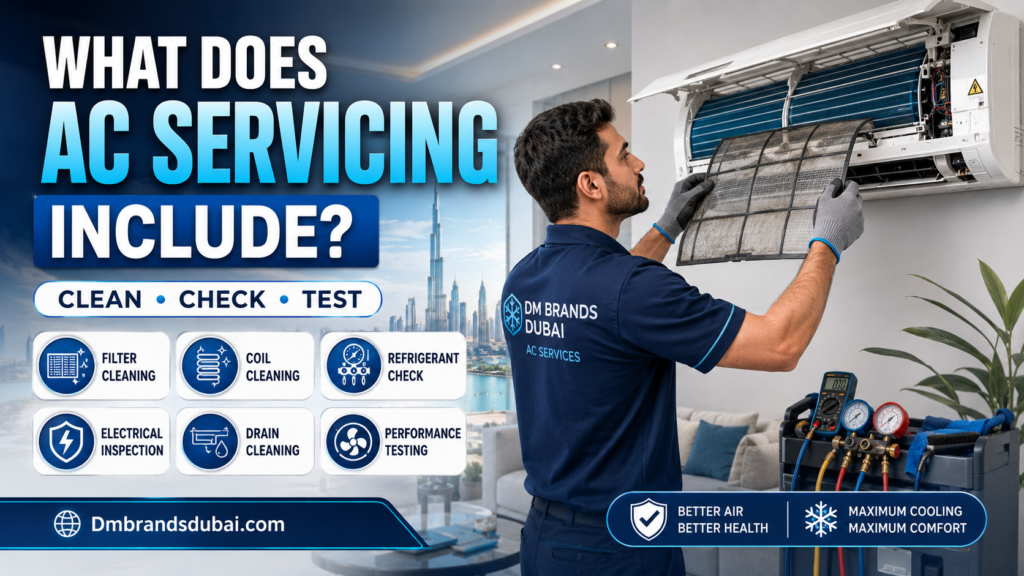 How to Choose the Right AC Servicing Companies in Dubai 2026 – DMBrandsDubai