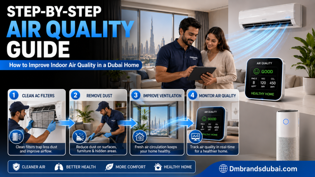 How to Improve Indoor Air Quality Dubai: A Practical Home Guide - DmBrandsDubai 2026