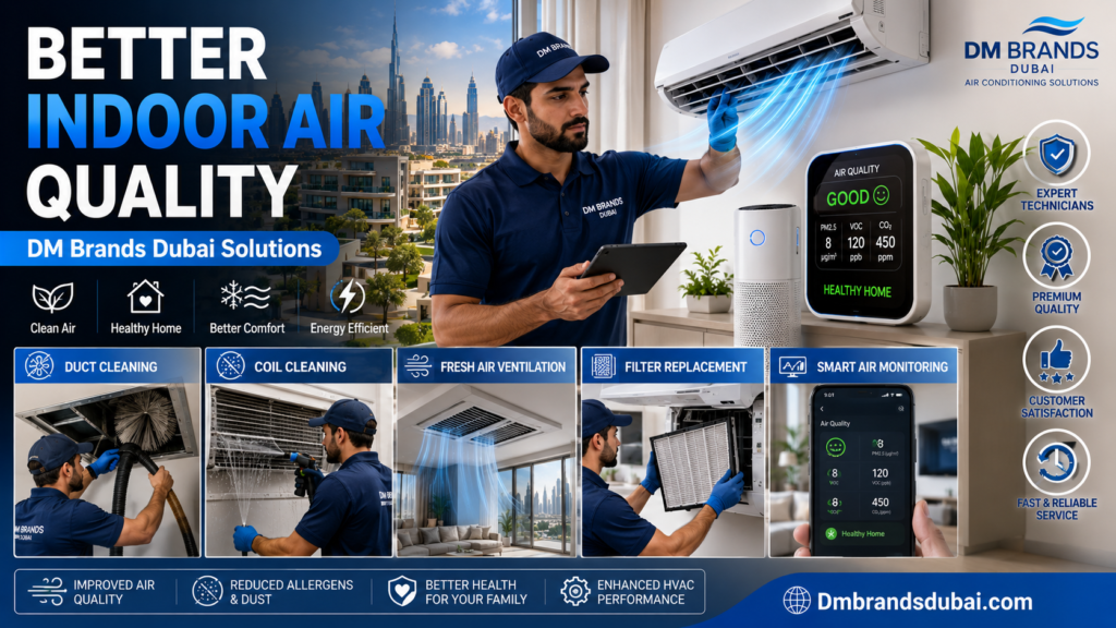 How to Improve Indoor Air Quality Dubai: A Practical Home Guide - DmBrandsDubai 2026