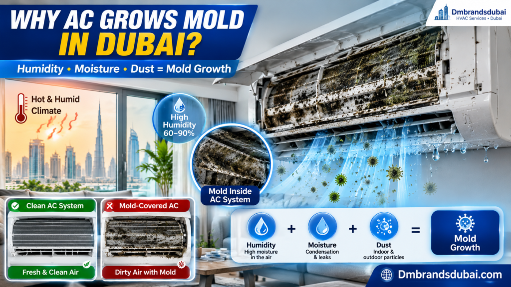 AC Mold Removal Dubai: Causes, Signs, Process and Prices - DMBrandsDubai 2026