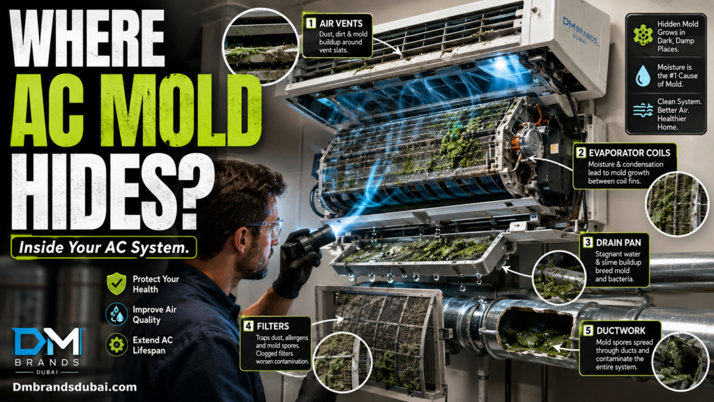 AC Mold Removal Dubai: Causes, Signs, Process and Prices - DMBrandsDubai 2026