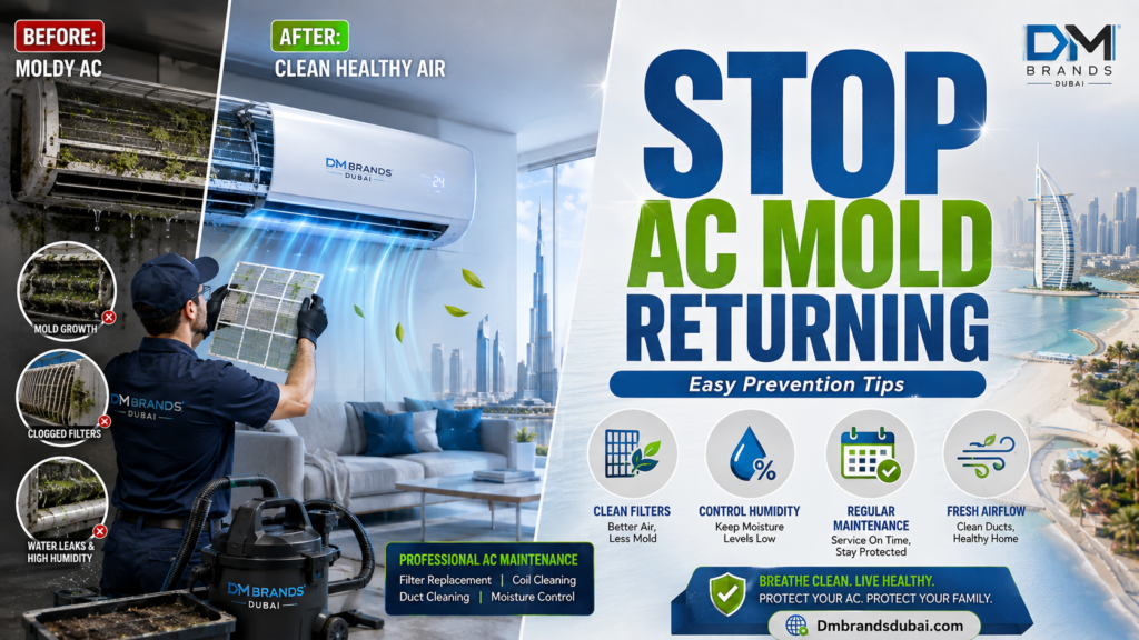 AC Mold Removal Dubai: Causes, Signs, Process and Prices - DMBrandsDubai 2026