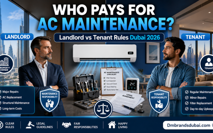 Who Pays for AC Maintenance in Dubai? Landlord vs Tenant Rules - DMBrandsDubai 2026