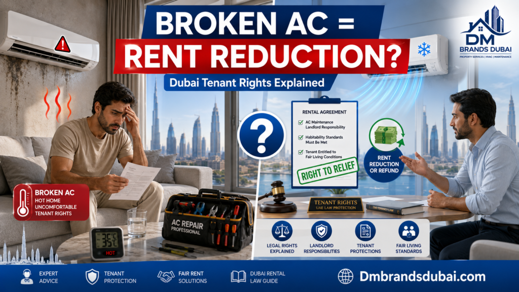 Tenant AC Repair Rights Dubai: Your Full Legal Guide - DMBrandsDubai (2026)