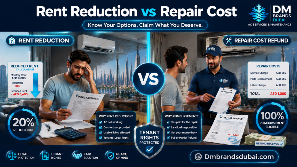 AC Breakdown Compensation Dubai: Your Rights & Claim Guide (2026) – DMBrandsDubai