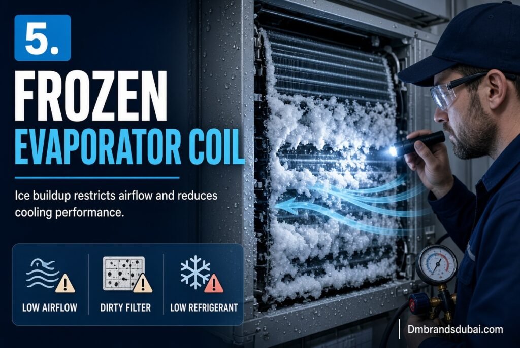 Why Is My AC Not Cooling? Causes & Fixes (Dubai 2026) - DMBrandsDubai