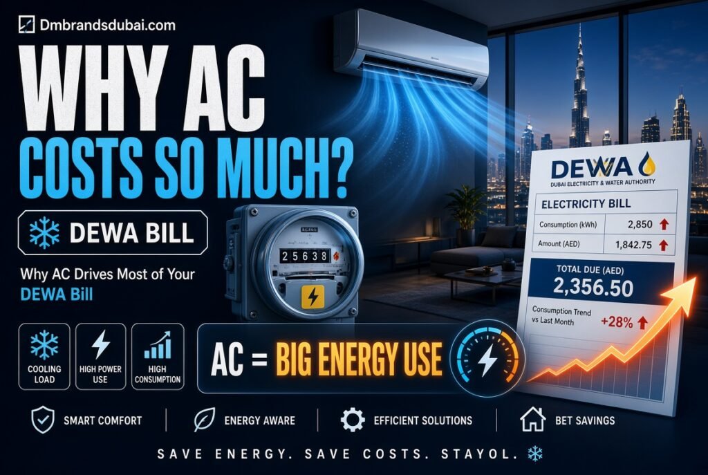Reduce DEWA Bill AC: Proven Ways to Cut Your Dubai Cooling Costs 2026 - DMBrandsDubai