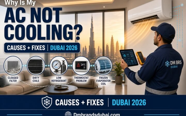 Why Is My AC Not Cooling? Causes & Fixes (Dubai 2026) - DMBrandsDubai