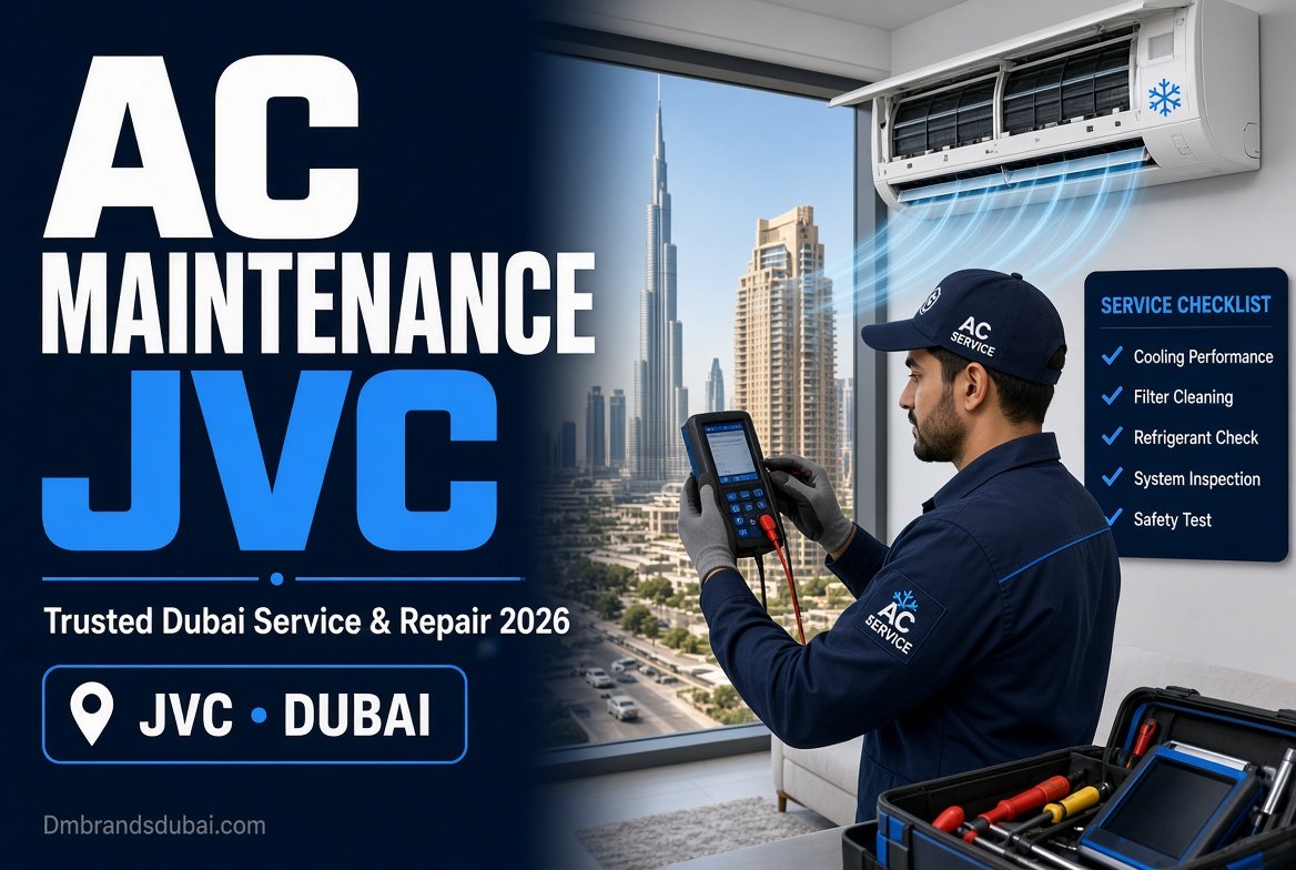 AC Maintenance JVC: Trusted Dubai AC Service & Repair 2026 - DMBrandsDubai