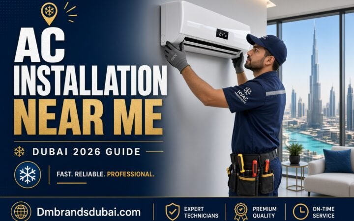 Air Conditioner Installation Near Me in Dubai - DMBrandsDubai 2026
