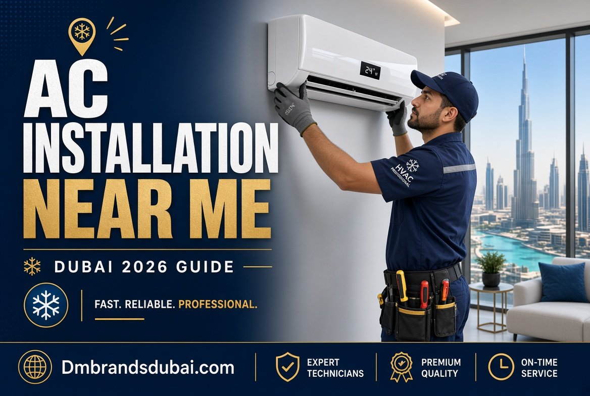 Air Conditioner Installation Near Me in Dubai - DMBrandsDubai 2026