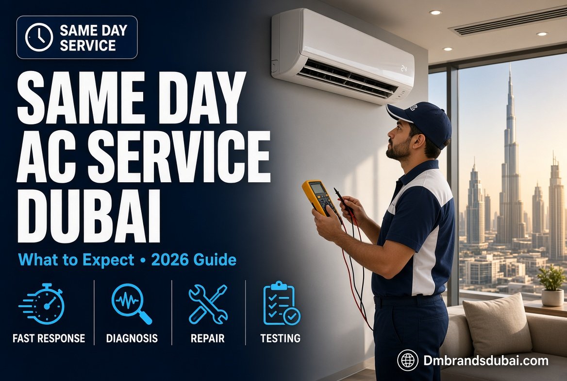 Same Day AC Service in Dubai: What to Expect and How It Works 2026