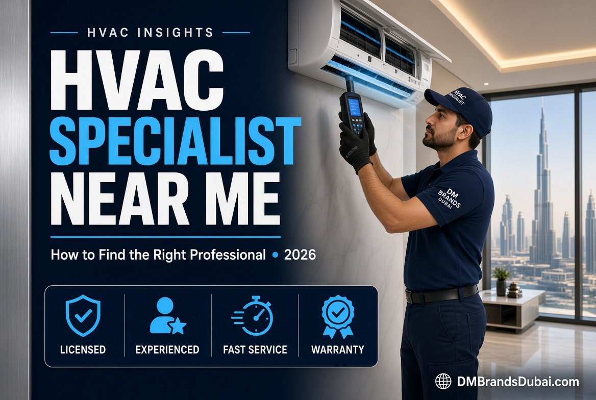 HVAC Specialist Near Me: How to Find the Right Professional - DMBrandsDubai 2026