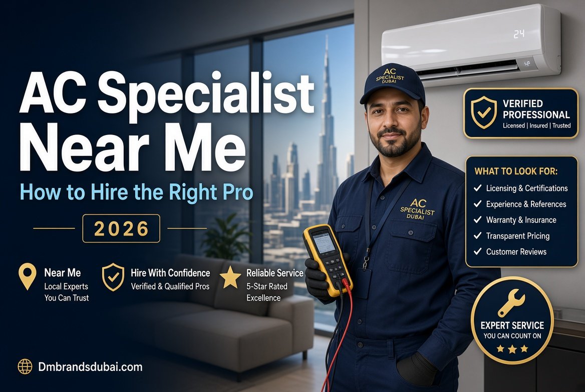 AC Specialist Near Me: How to Find and Hire the Right Pro 2026 - DMBrandsDubai