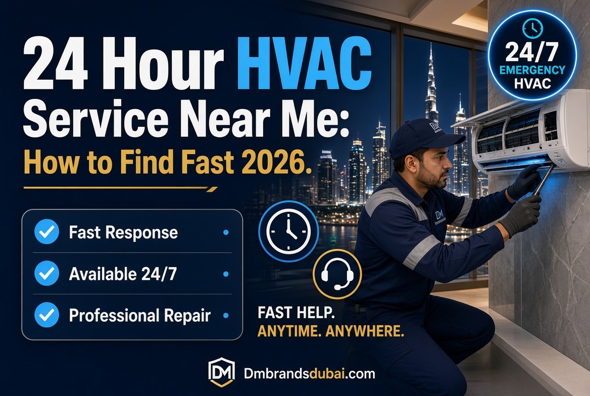 24 Hour HVAC Service Near Me: How to Find Fast 2026 - DmBrandsDubai