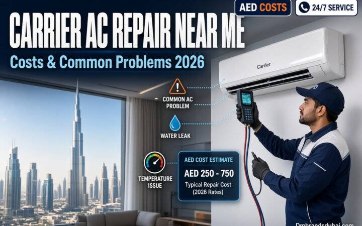 Carrier AC Repair Near Me: Costs and Common Problems 2026 - DmBrandsDubai