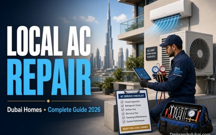 Local Air Conditioning Repair: Complete Guide for Dubai Homes 2026 - DMBrandsDubai 