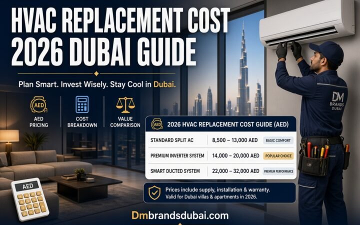HVAC Replacement Cost in Dubai (2026 Guide) - DMBrandsDubai