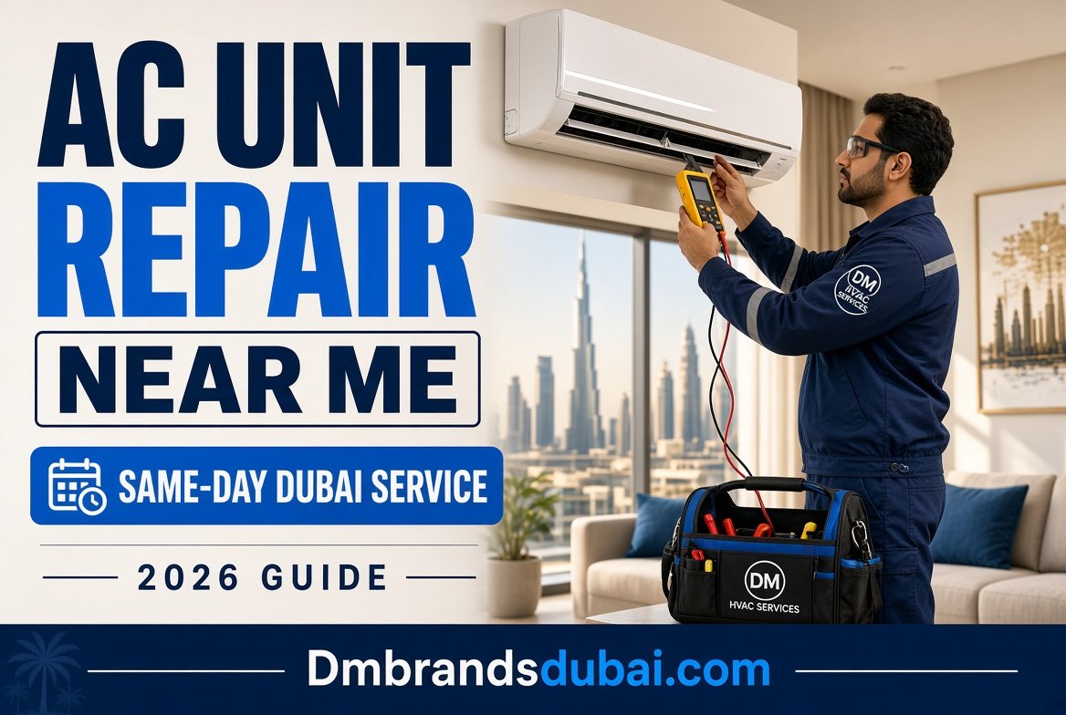 AC Unit Repair Near Me | Same-Day Dubai Service 2026 - DMBrandsDubai