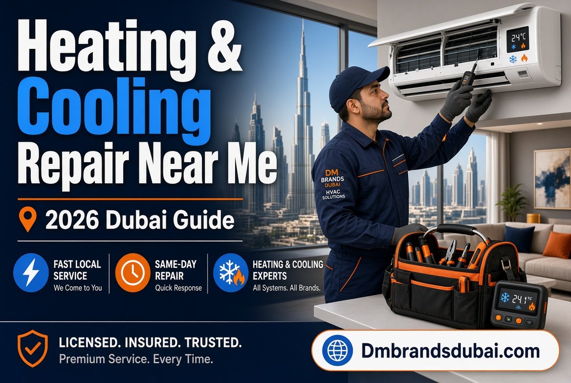 Heating and Cooling Repair Near Me 2026 - DMBrandsDubai