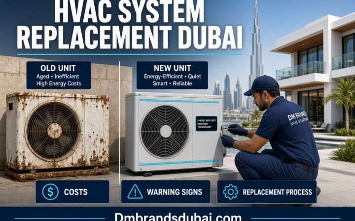 HVAC System Replacement in Dubai: Costs, Signs and Process 2026 - DMBrandsDubai