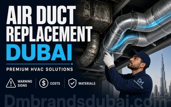Air Duct Replacement in Dubai: Signs, Costs, Materials and the Full Process 2026 - DMBrandsDubai
