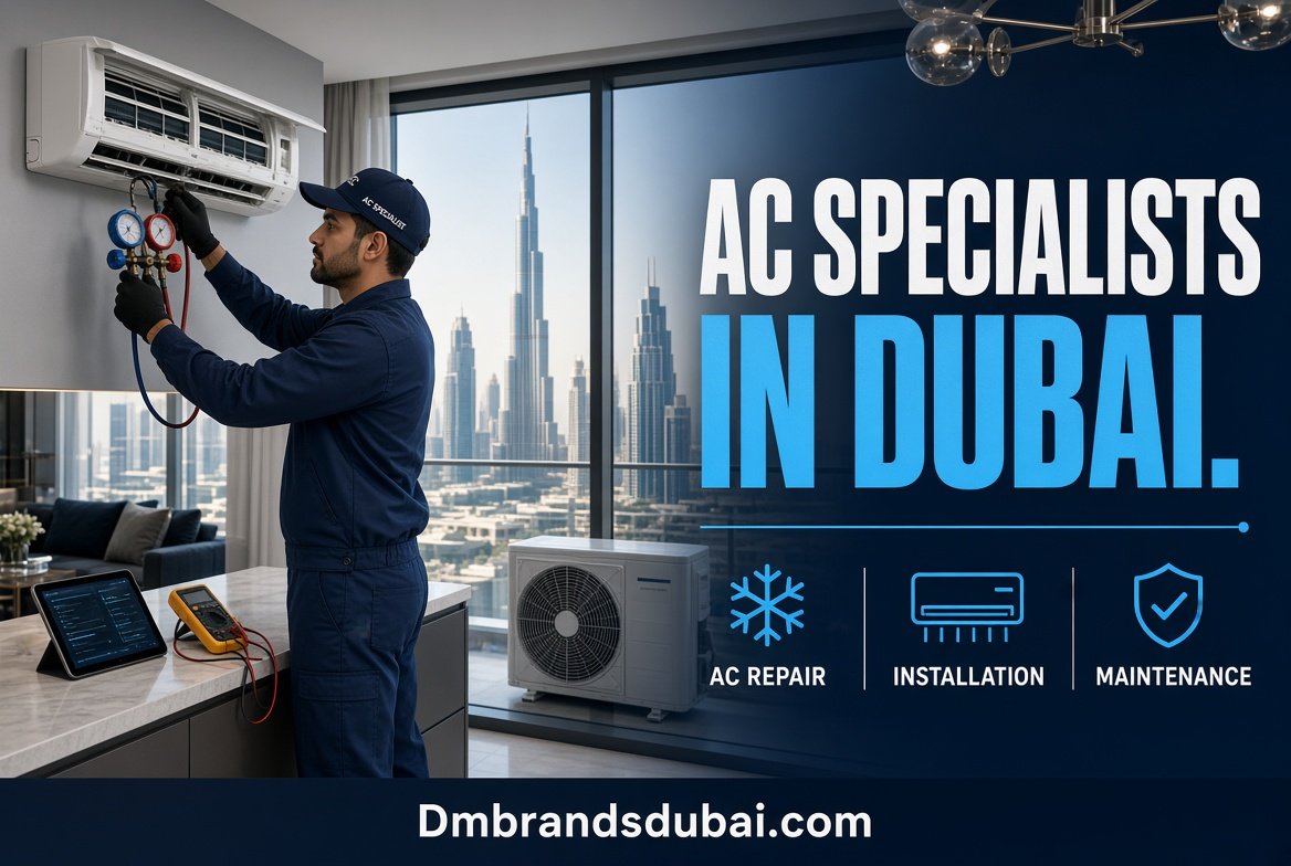Air Conditioning Specialists in Dubai: Expert AC Repair, Installation and Maintenance 2026 - DMBrandsDubai