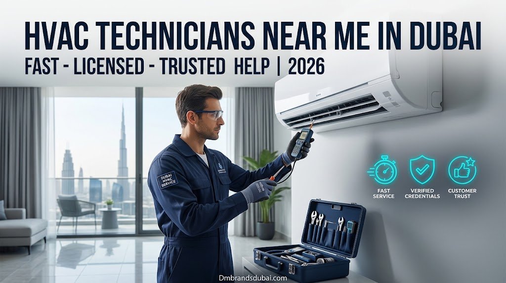 HVAC Technicians Near Me in Dubai: How to Find Fast, Licensed and Trusted Help 2026 - DMBrandsDubai