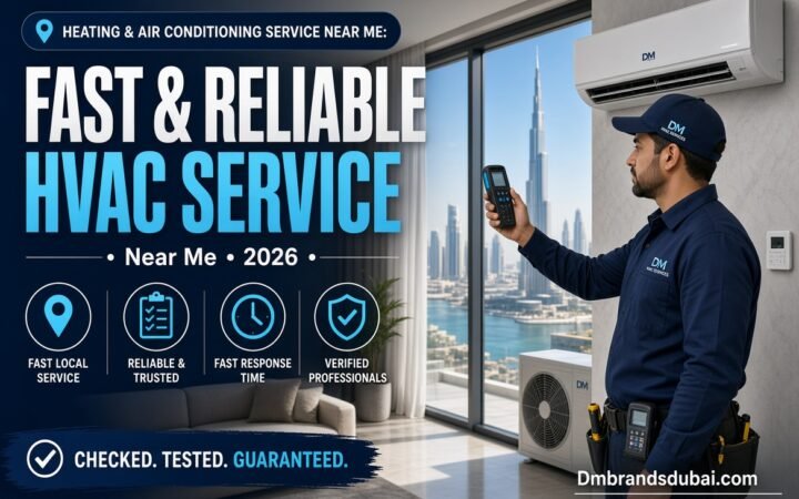 Heating & Air Conditioning Service Near Me: How to Find a Fast, Reliable Local HVAC Team 2026 - DMBrandsDubai