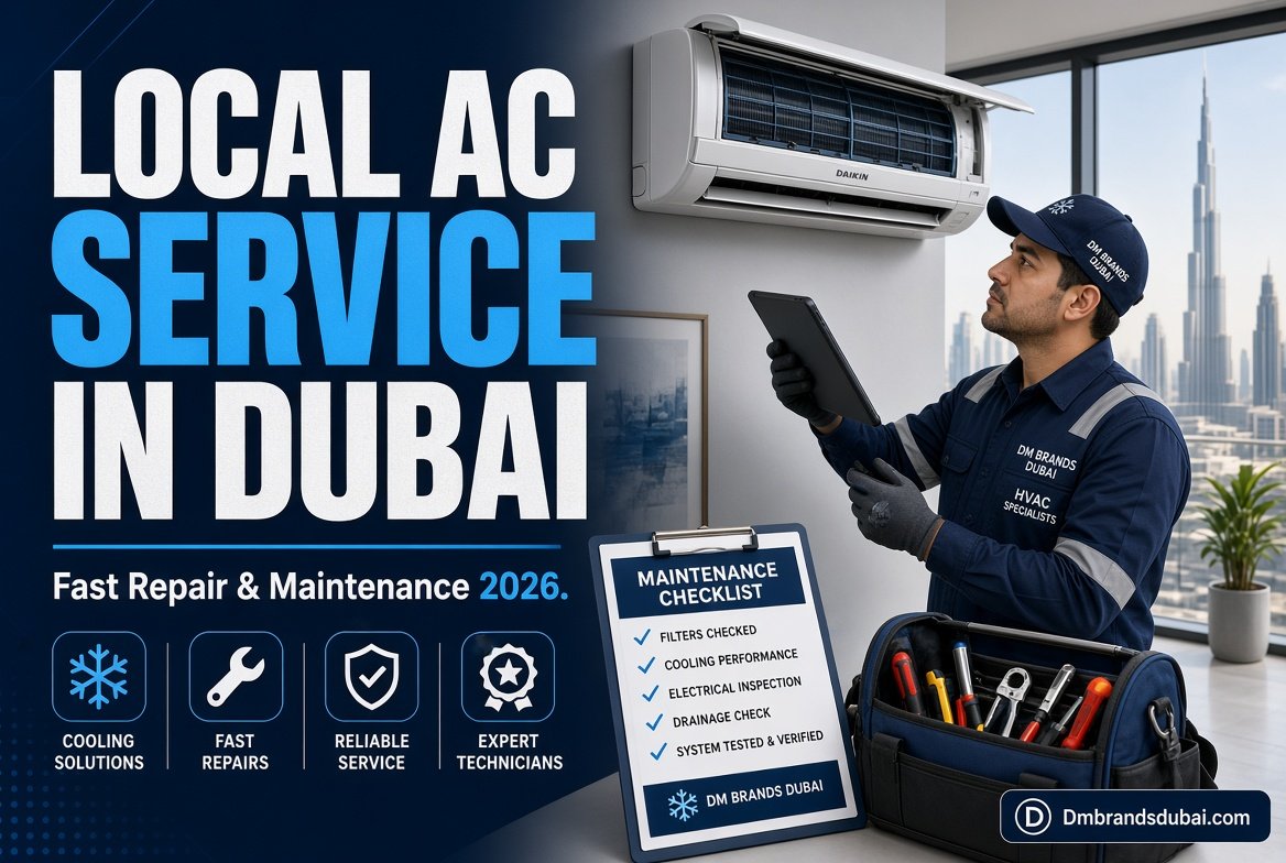 Local Air Conditioning Service in Dubai: Fast AC Repair and Maintenance 2026 – DMBrandsDubai